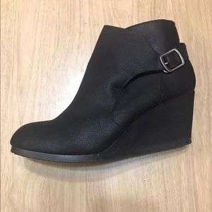Casual Platform Wedge Heel Ankle Boot